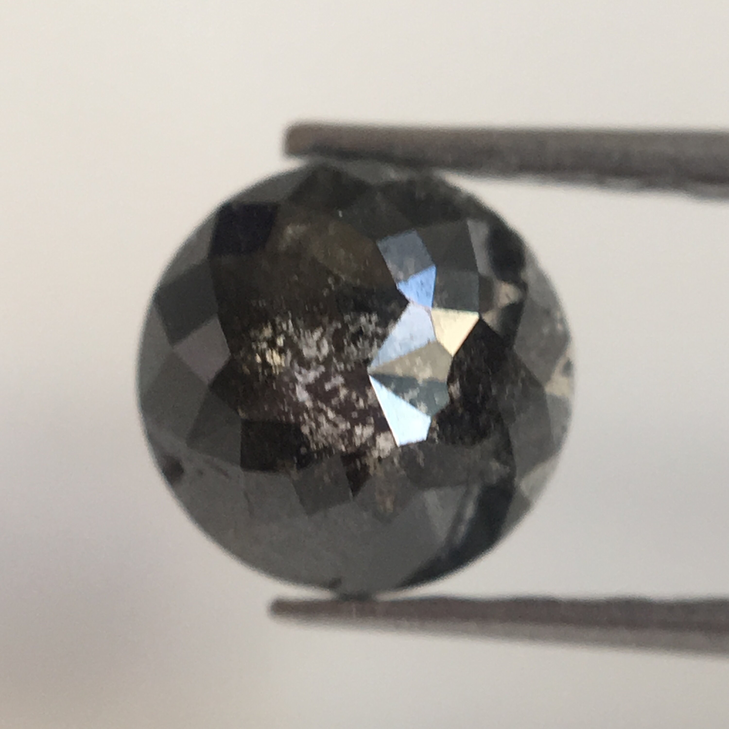 Rose cut black diamond outlet