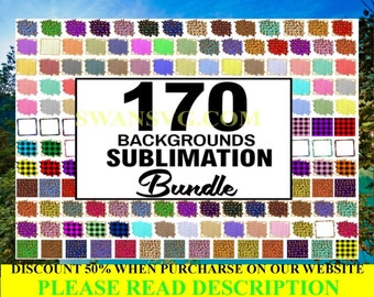 170 modèles PNG pour sublimation, lot de fond pour sublimation, transfert par sublimation