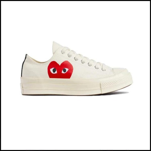 Comme des Garcons play x Converse low-top Trainers - Black - White