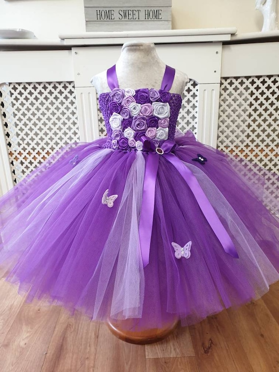purple tutu dress