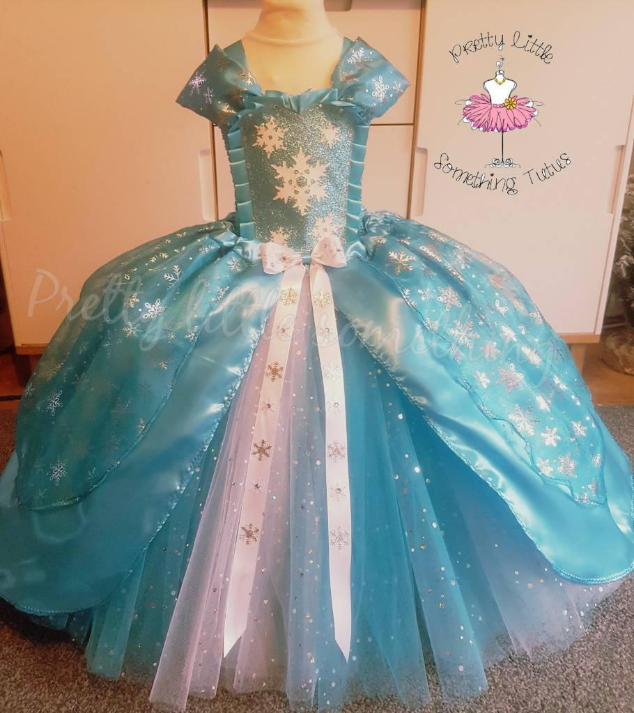 snow princess dress