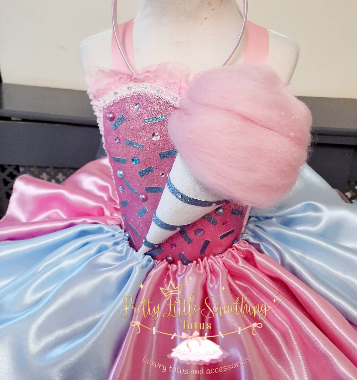 Luxury Cotton Candy tutu dress Candy floss dress pink Etsy