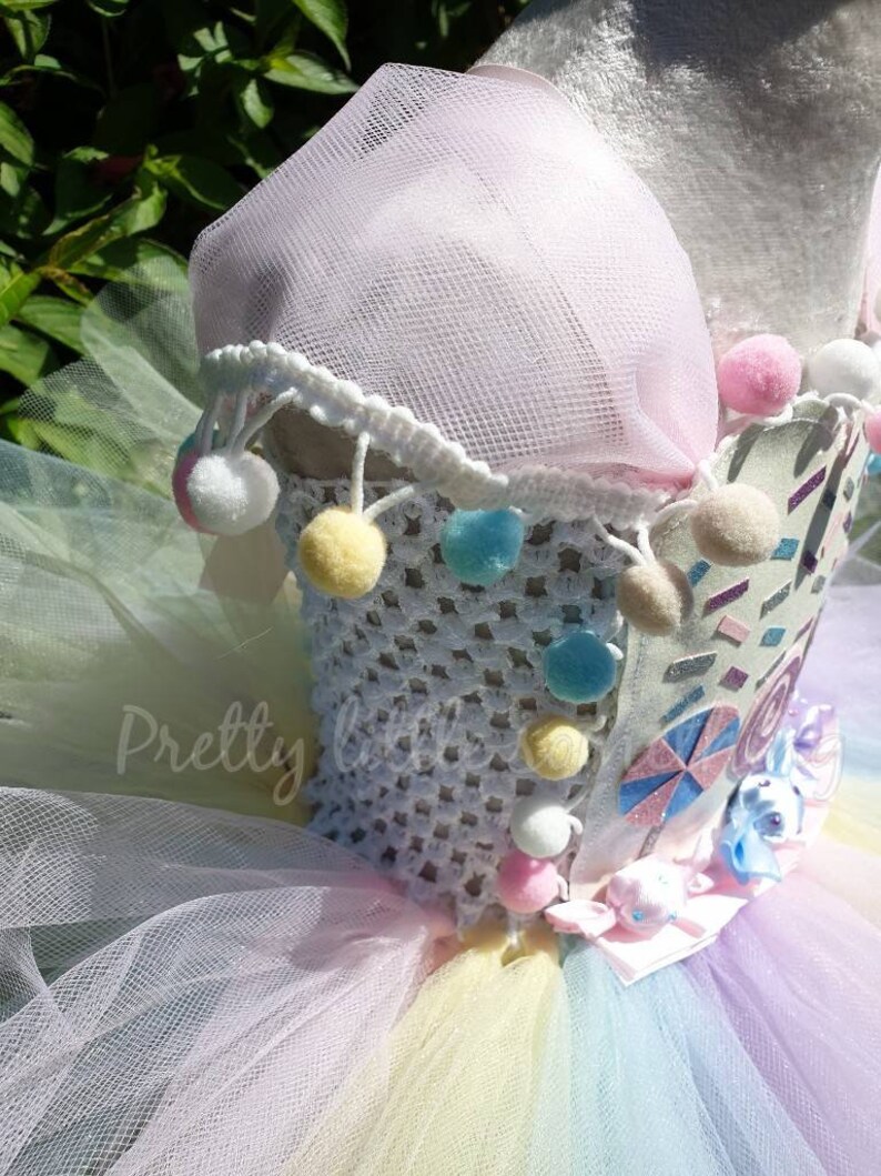Pastel Candyland tutu dress carnival theme dress candyland | Etsy