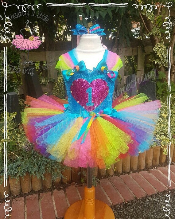 colorful tutu dress