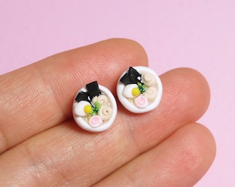 Ramen Dangle Earrings. Food Earrings. Sweet Little Treat Jewellery.