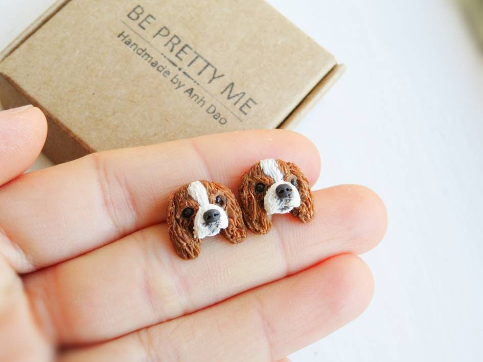 Custom Pet Earrings. Beautiful Gift for Pet Owners. Please Etsy