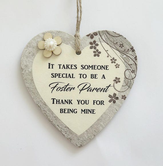 Gorgeous Foster Mum or Foster Parent Apreciation Gift Heart - Etsy