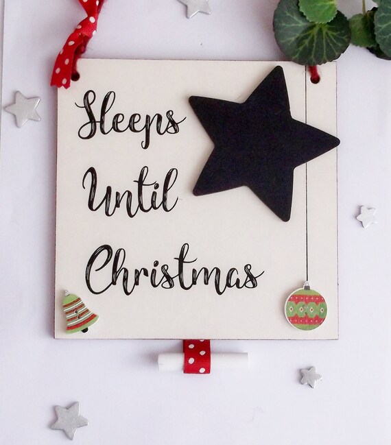 Countdown to Christmas Plaque Countdown to Christmas Plaque