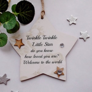 New Birth Twinkle Twinkle Neutral gift Star