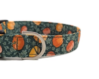 Pumpkin Picking Dog Collar, Autumn Dog Collar, Dog Collar, Fall Dog Collar, Pumpkin Dog Lead, Autumn Dog Lead, Thanksgiving Dog Collar