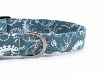 Dinosaur Dog Collar | Fossil Dog Collar | Dog Collar UK | Large Dog Collar | Boy Dog Collar | Girl Dog Collar | Dinosaur Lead