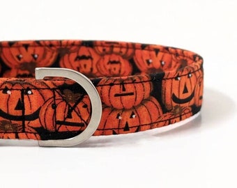 Halloween Pumpkin Dog Collar | Halloween Dog Collar | Dog Collar | Autumn Dog Collar | Pumpkins | Autumn Dog Lead |Jack O Lantern Dog Collar