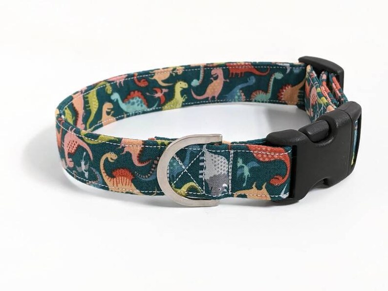 Dinosaur Dog Collar Boy Dog Collar Large Dog Collar Male Etsy