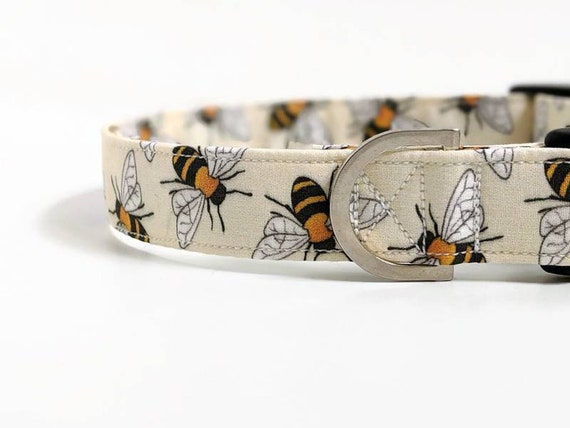 Honey bee dog collar clearance