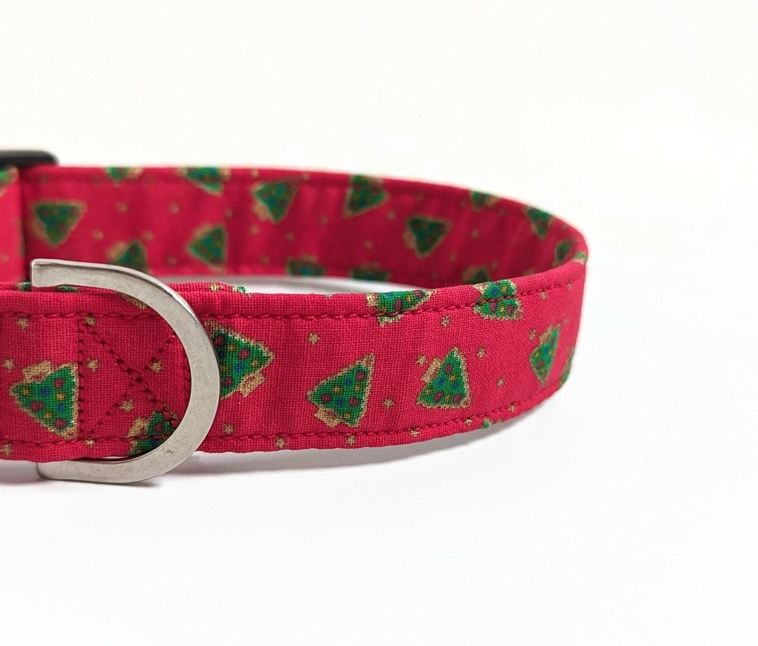 Christmas Tree Dog Collar Christmas Dog Collars Red Dog Collar Puppy