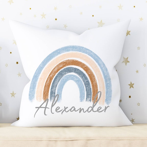 Rainbow Pillow Etsy