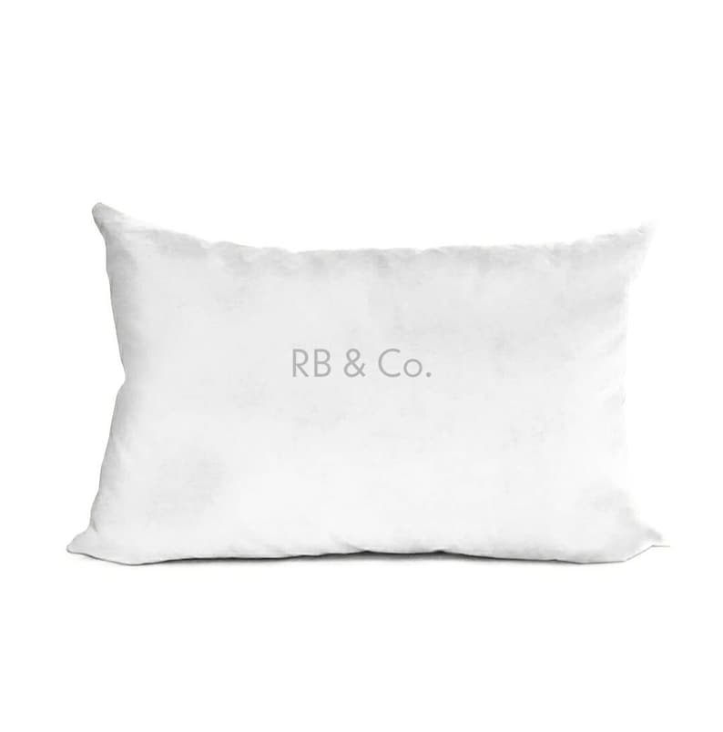 Throw Pillow Insert Rectangular Pillow Form Cushions 12x20