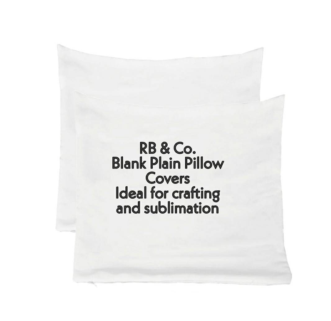 DIY Craft Blank Plain White Pillow Covers Wholesale Cushion RB Etsy