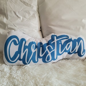 Baby Cutout Name Pillow, Stuffed Cutout Name Sign,  Nursery Name Sign Decor, Toddler Gift, Baby Gift