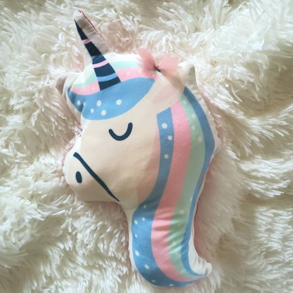 Unicorn Throw Pillow Etsy