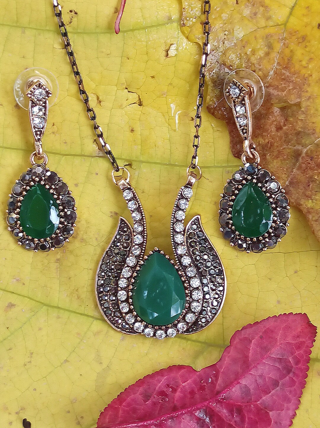 Hurrem Sultan Authentic Turkish Ottoman Jewelry Set Gift Etsy