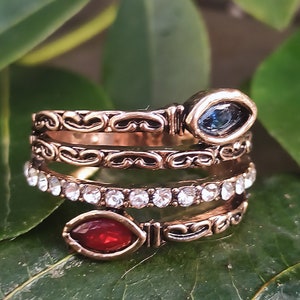 Authentic Turkish Ottoman Jewelry Unique Gift Ring Vintage Ottoman Hurrem Sultan Christmas Gift For Her