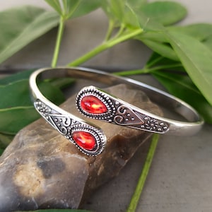 Authentic Turkish Bangle Ottoman Jewellery Unique Vintage Adjustable Bangle Agate Hurrem Sultan Magnificent Century Christmas Gift For Her