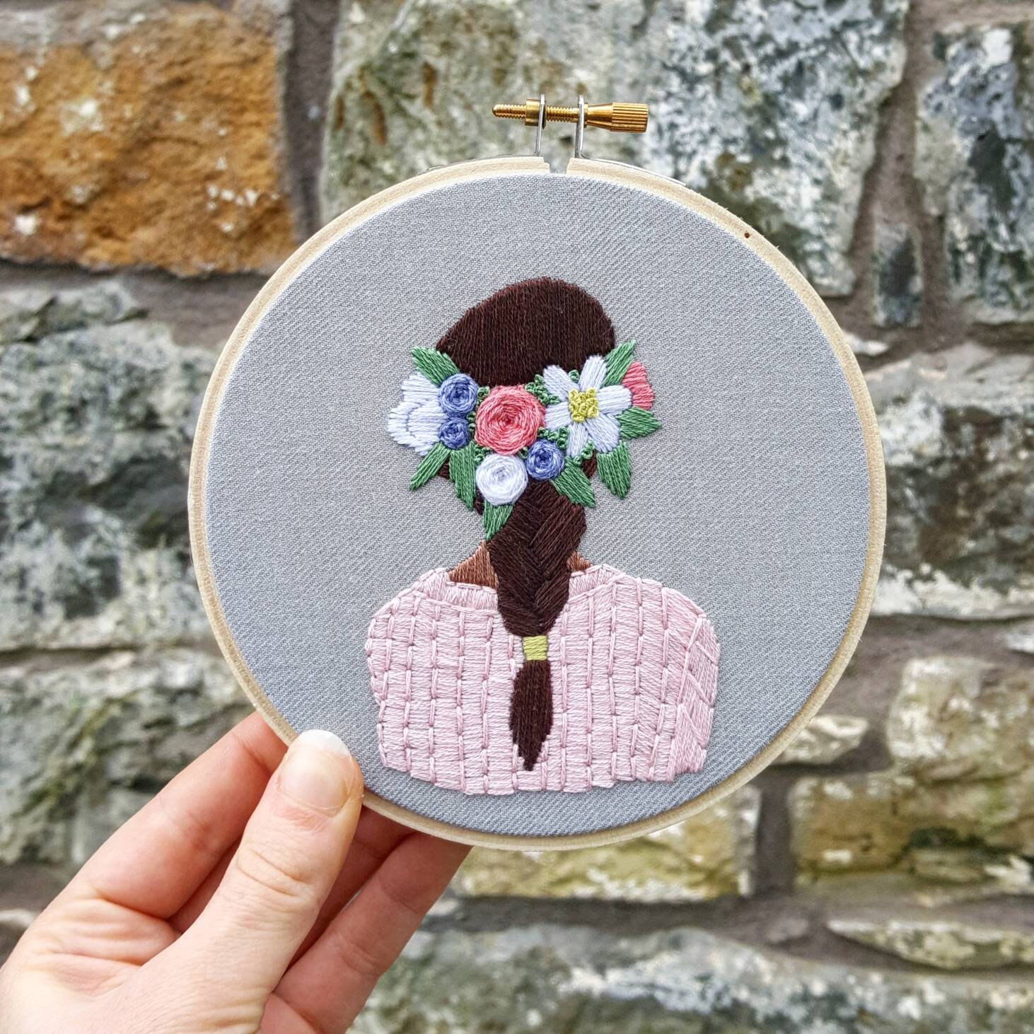 Embroidery Pattern DIY Embroidery Pattern Modern Etsy