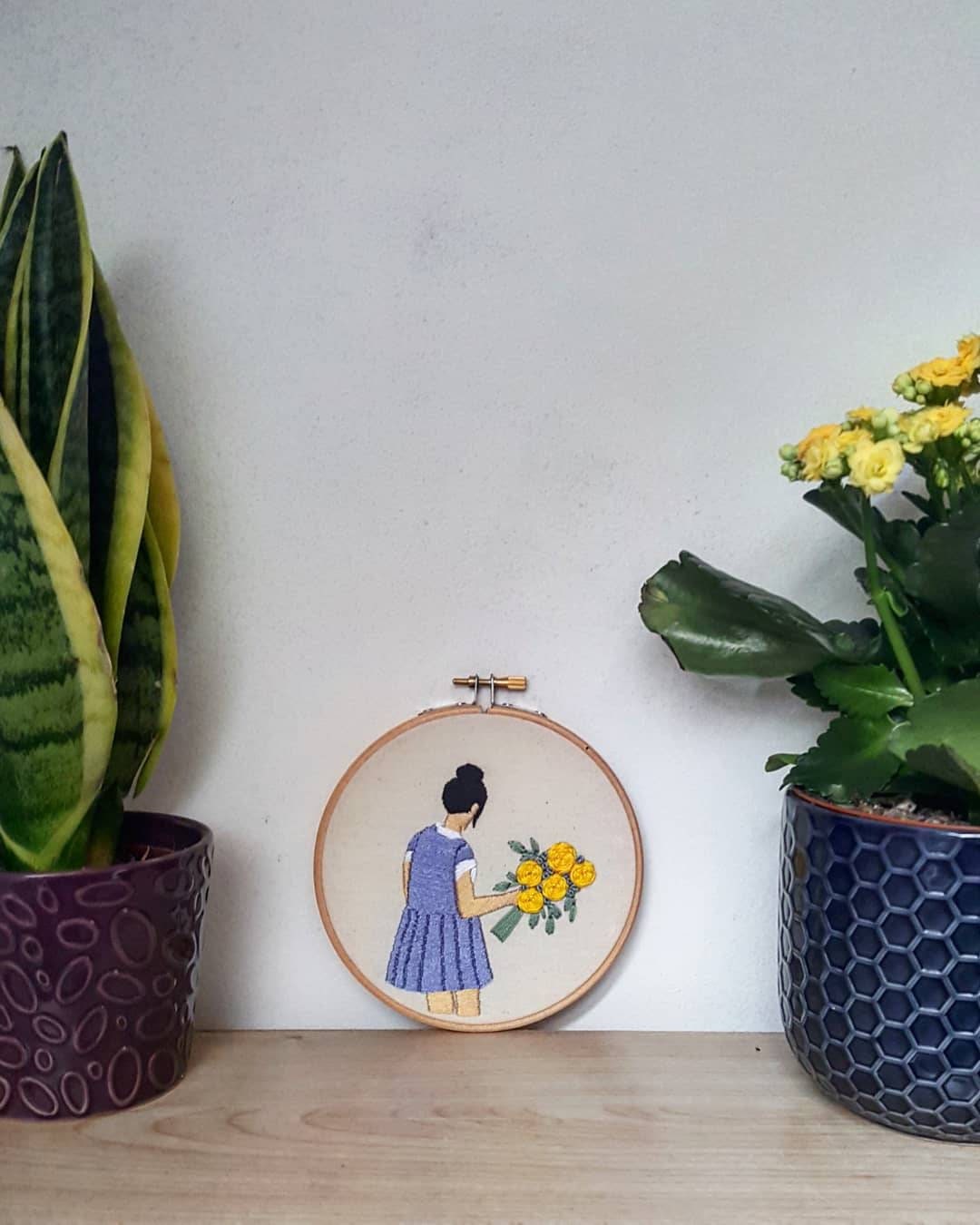 Embroidery Pattern DIY Embroidery Pattern Modern Etsy