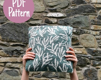 Punch needle pillow pattern