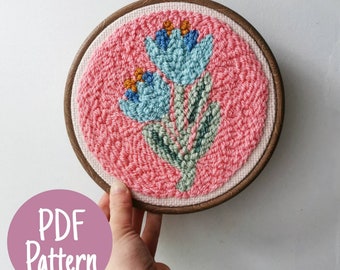 Beginners Punch Needle Pattern