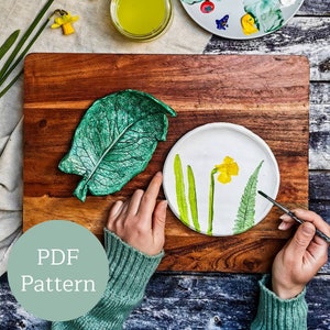 Air dry clay pattern | Sculpture | Hand building | clay pattern | Modern Maker Club