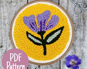 Beginners Punch Needle Pattern