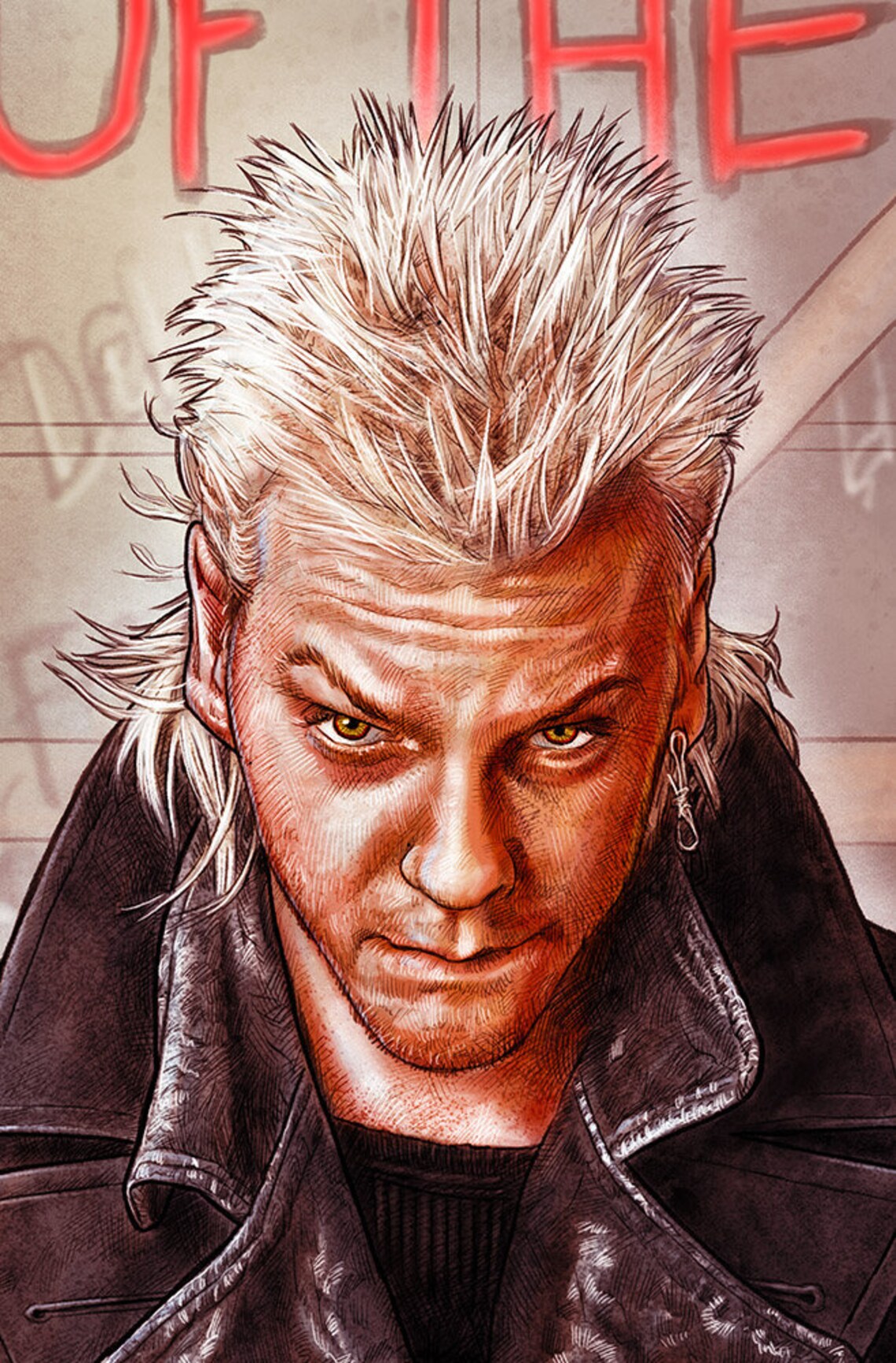 The Lost Boys 30th tribute illustration A3 print Welcome | Etsy