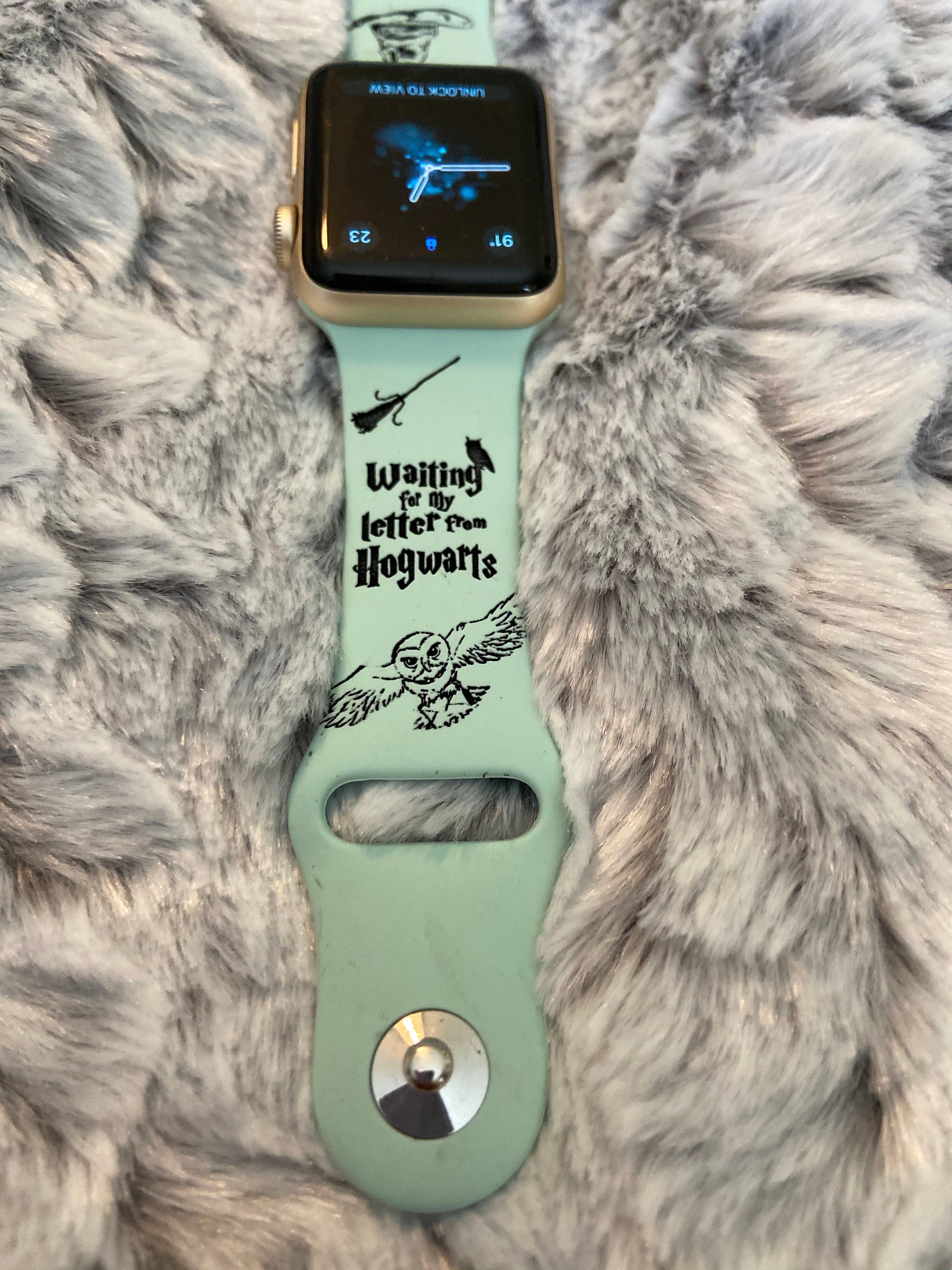 Harry Potter Apple Watch Band Harry Potter Apple-compatible Smart Watch Silicone Band - Etsy Canada