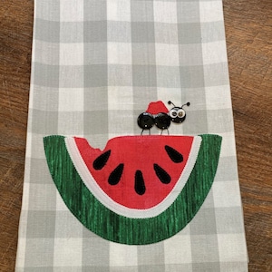 Watermelon Applique Tea Towel Kit