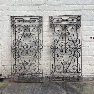Antique Tunisian Wrought Iron Window (ONLY ONE)