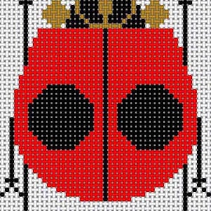 Stitch & Zip Needlepoint Purse Ladybugs – Needlepoint For Fun