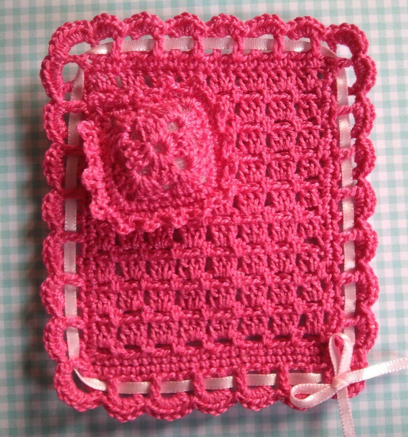 Little Blanket and Pillow for Dollhouses Blanket and Baby Cot Etsy