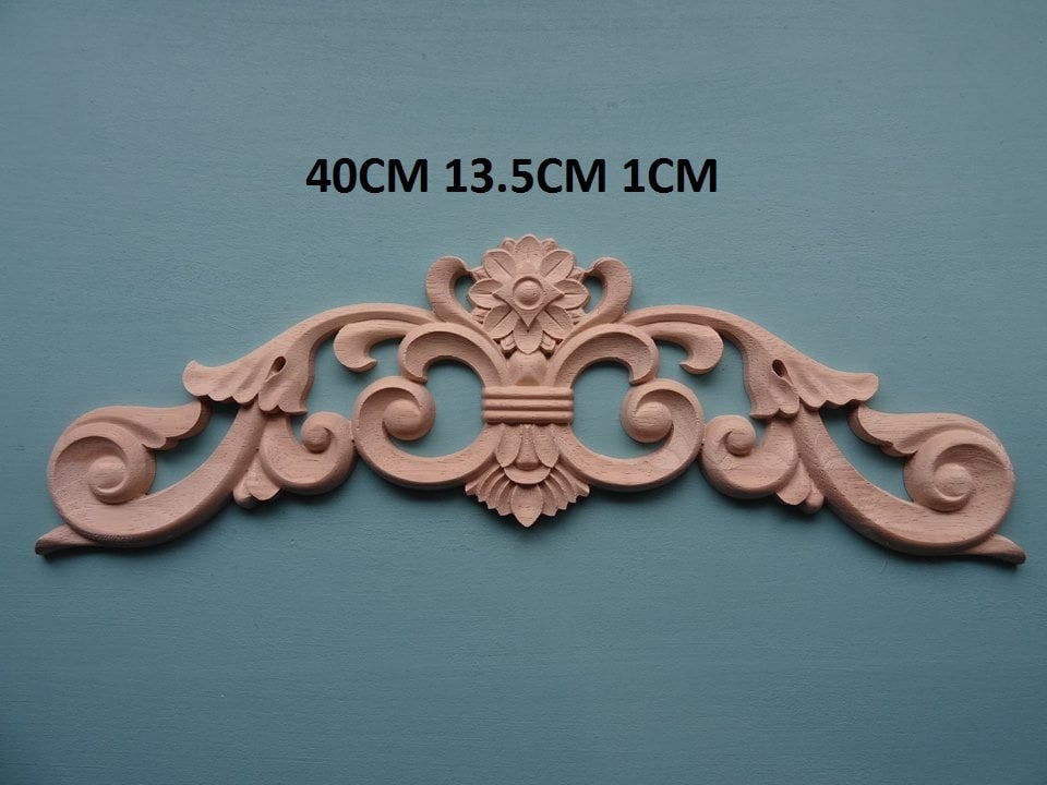 La madera decorativa aplica grandes molduras de muebles de | Etsy