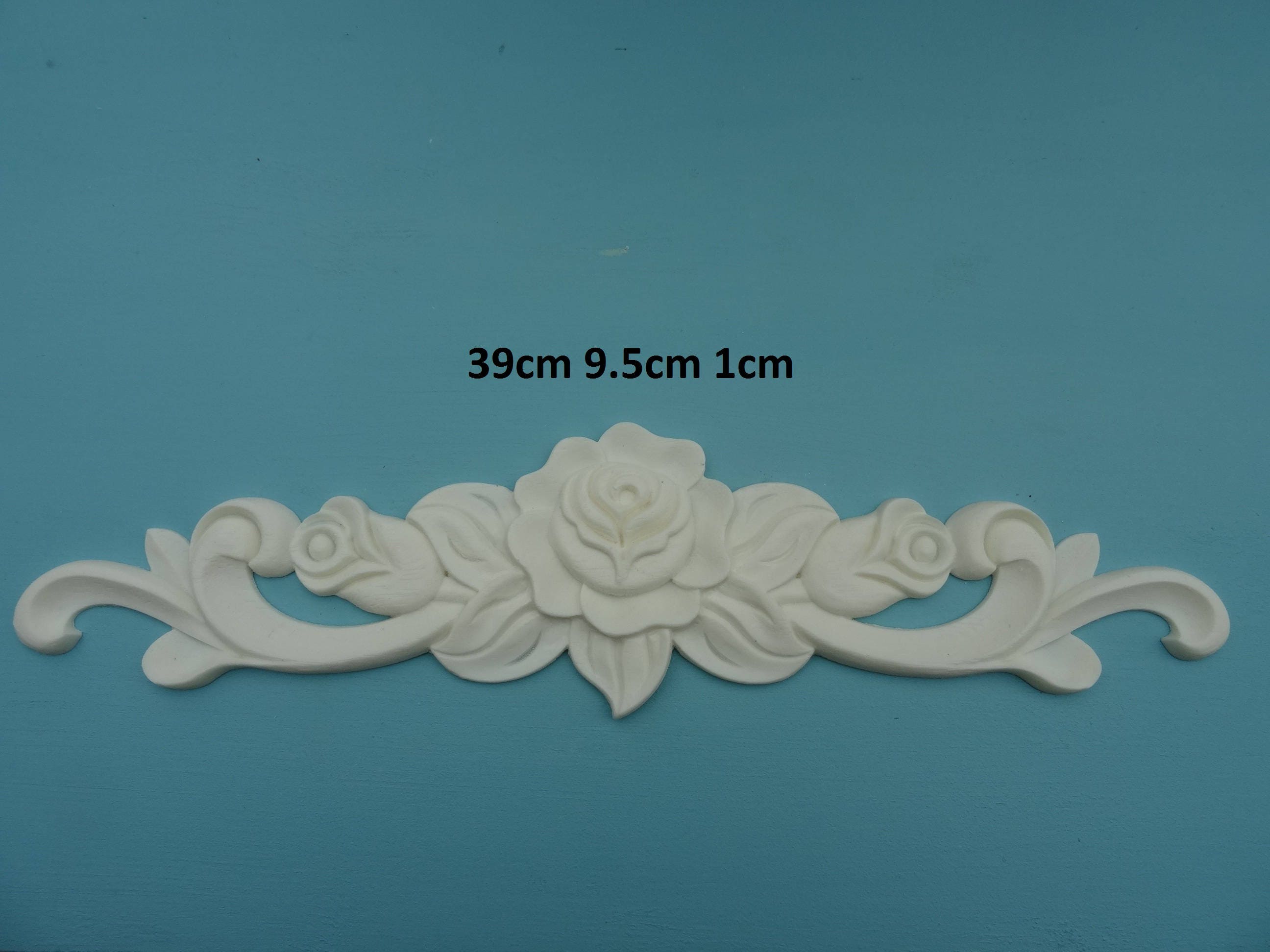 Decorative shell scroll resin furniture mouldings appliques onlays B90 