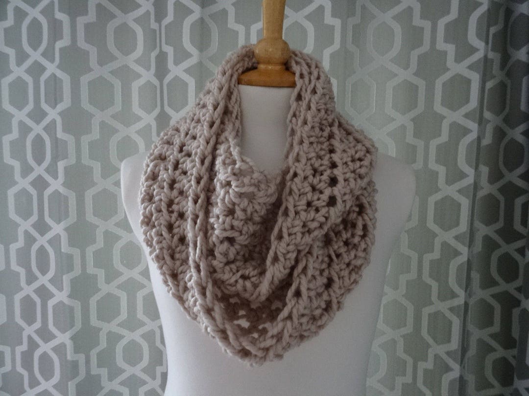 Super Chunky Scarf / Snood / Infinity Scarf Hand Crafted - Etsy UK