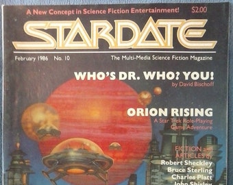 Stardate Magazine, No. 10 February 1986