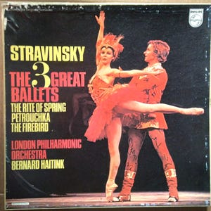 Stravinsky 3 Great Ballets, Vinyl LPs