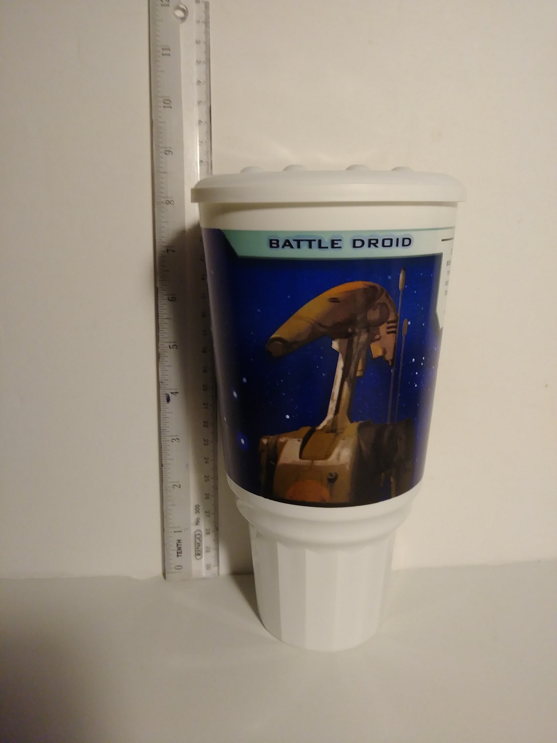 Star Wars Phantom Menace Pepsi Battle Droid Plastic Cup 1999 Etsy