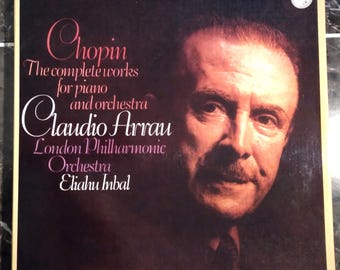 Chopin Complete Works for Piano and Orchestra 1978