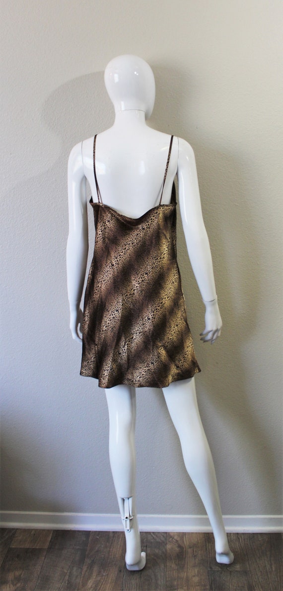 Vintage 1970s 80s Leopard California Dynasty nigh… - image 5