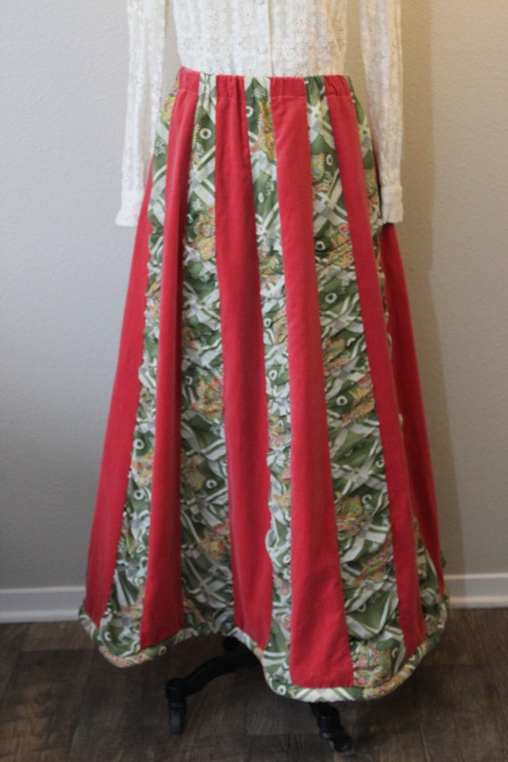 Vintage 1970s Chessa Davis 2 piece printed paisle… - image 3