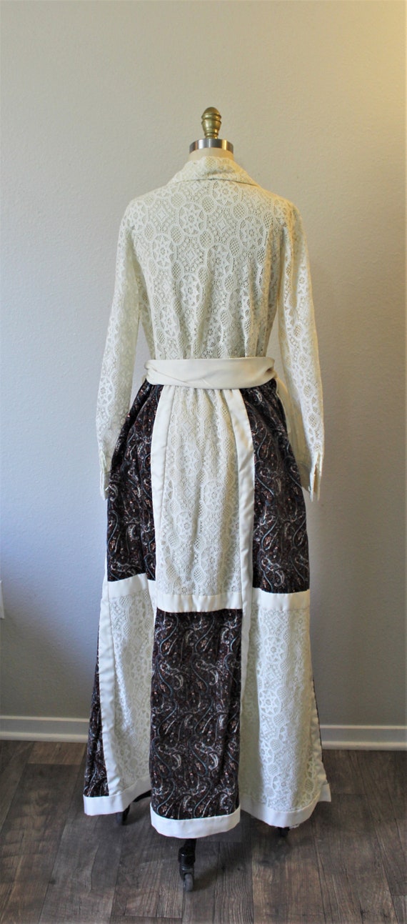 Vintage 1970s Chessa Davis 3 piece printed paisle… - image 7