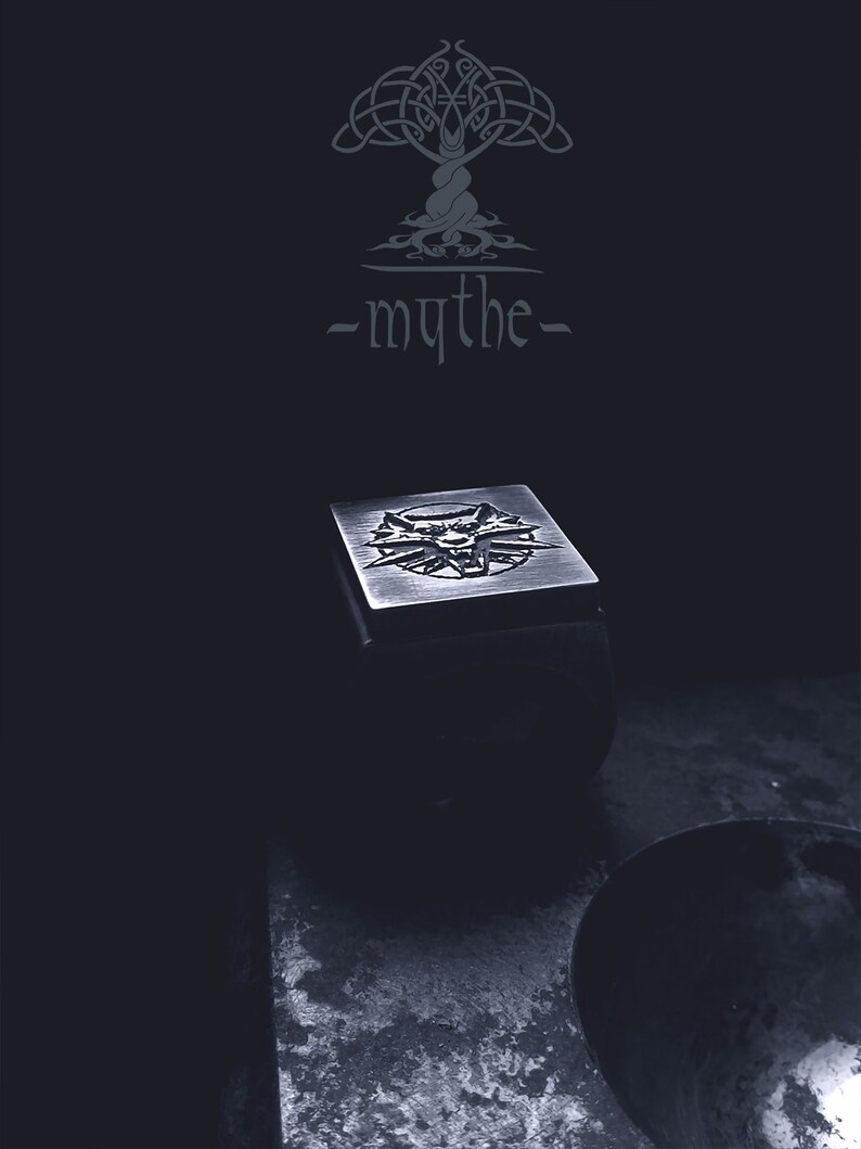 Witcher Sterling Silver Ring Witcher ring Witcher Etsy